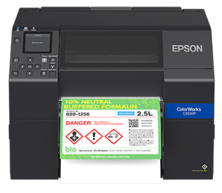 EPSON爱普生8/4英寸宽幅彩色标签打印机
